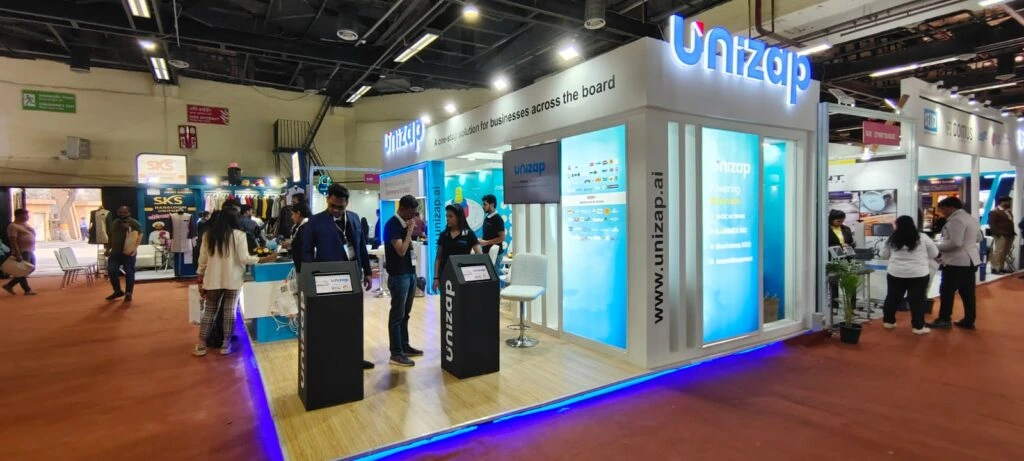 sampad-event-stall-design-retail-technology-unizap-aahar-2024